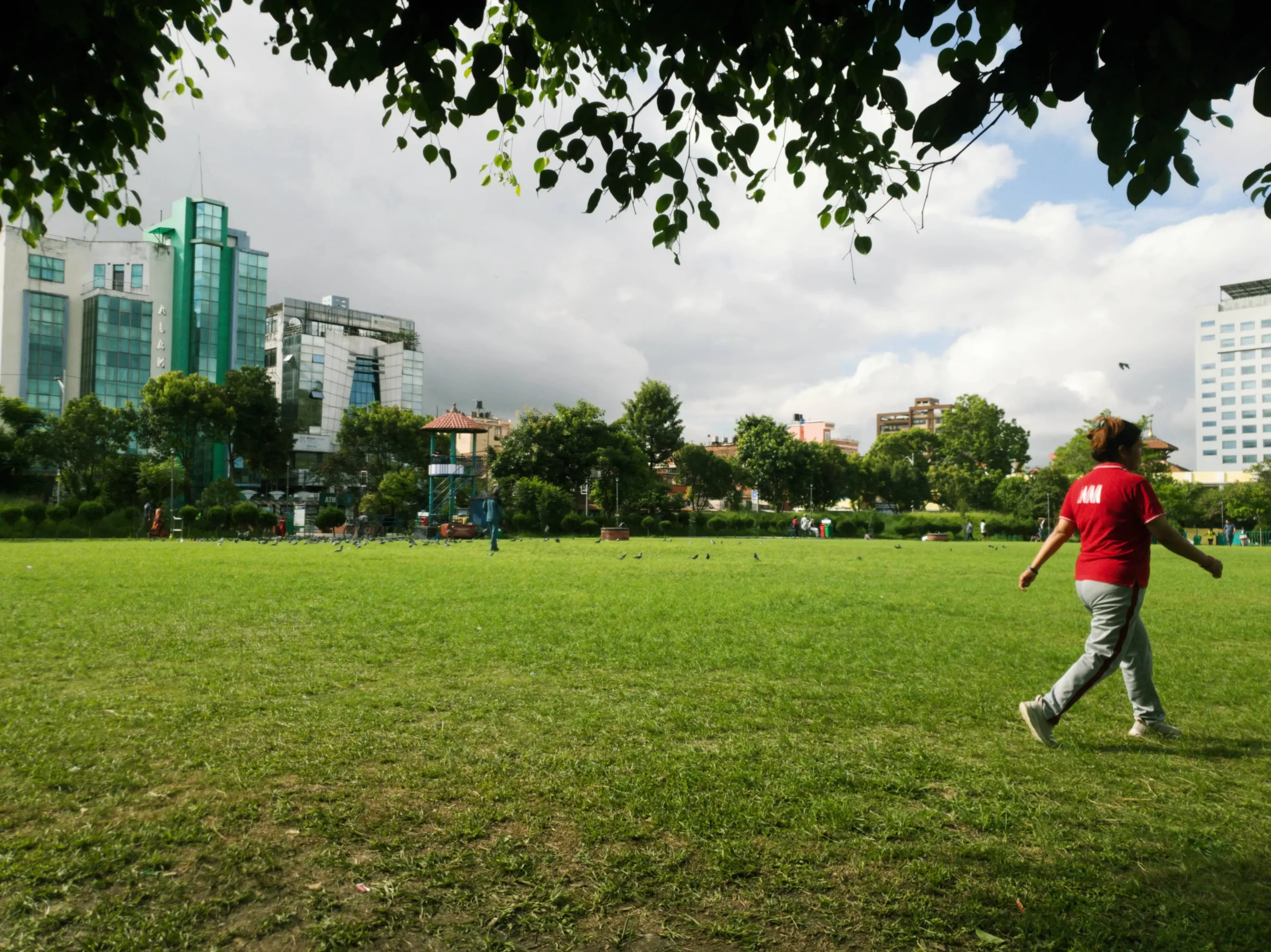 Why do Nepali people misjudge public leisure for unemployment?